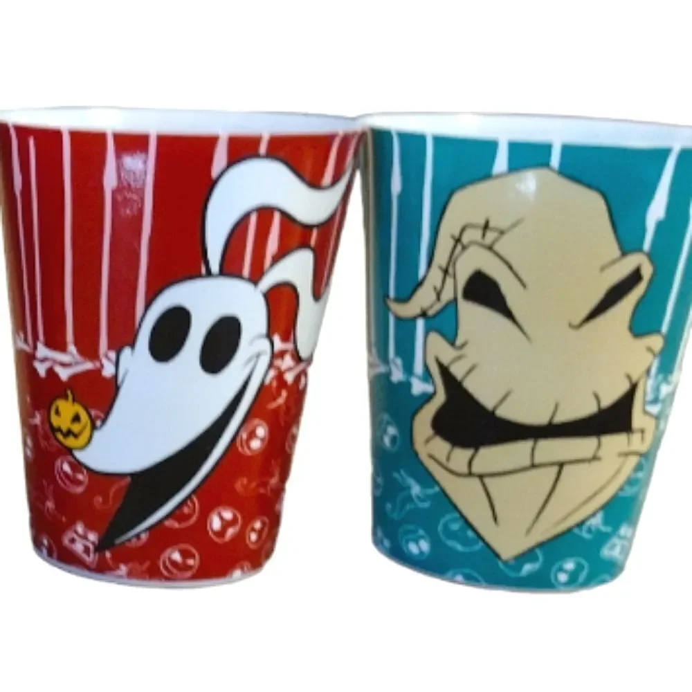 The Nightmare Before Christmas Set of 4‎ Reusable 1.5oz Shot Cups NWT